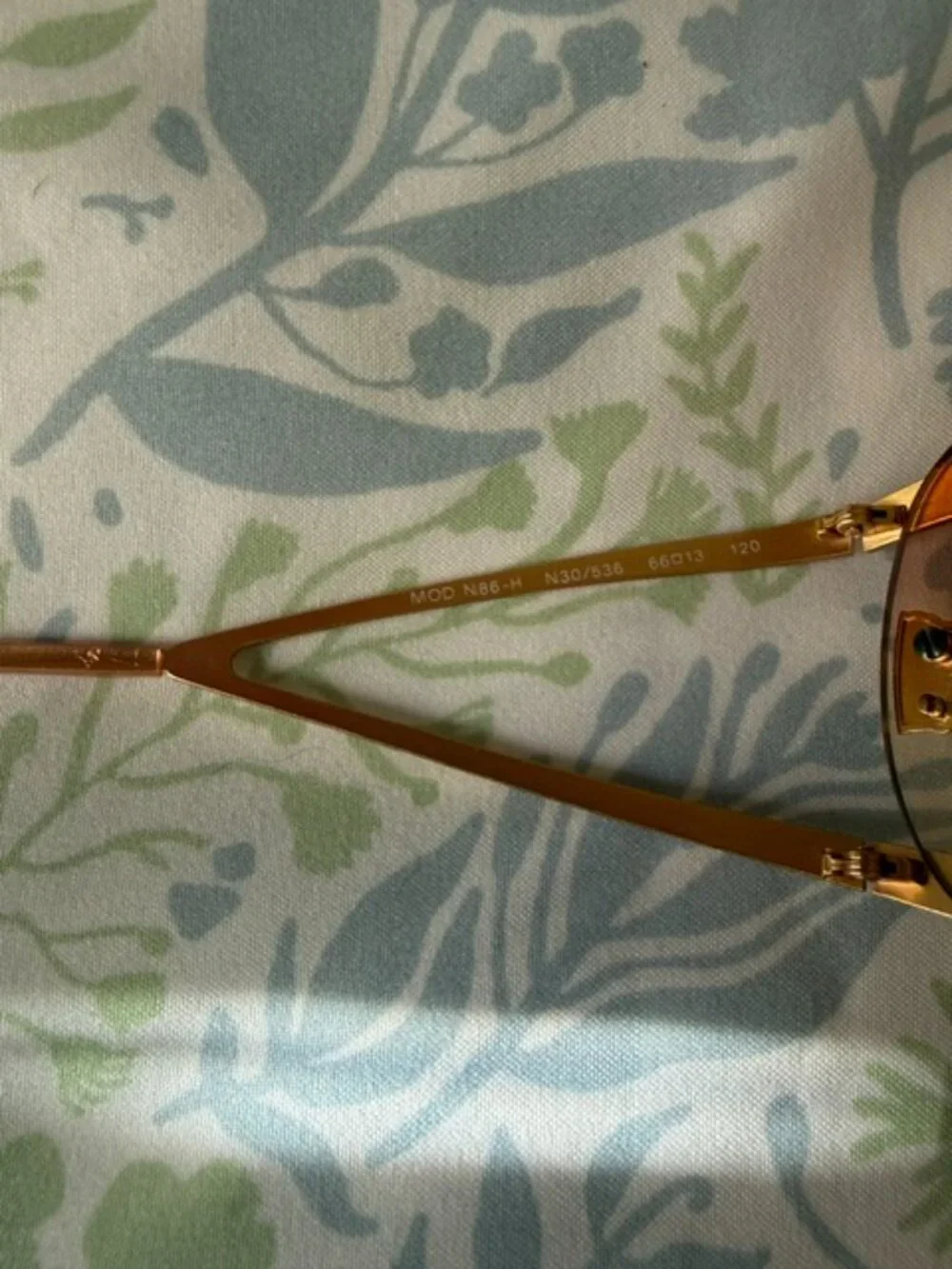 Versace Sunglasses 2004 Vintage Rimless Gold Medusa